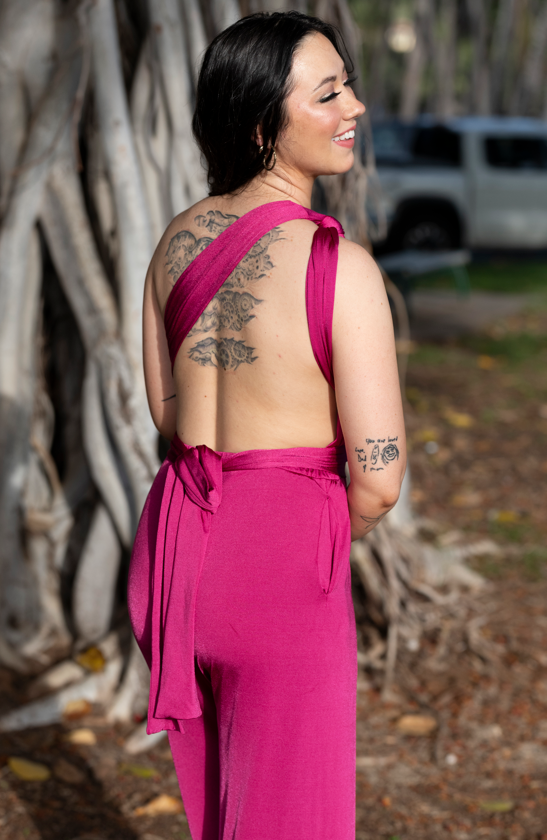 Pink Infinity Jumpsuit