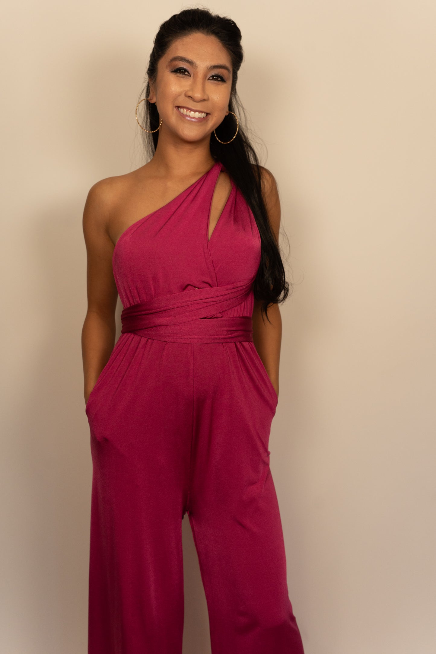 Pink Infinity Jumpsuit