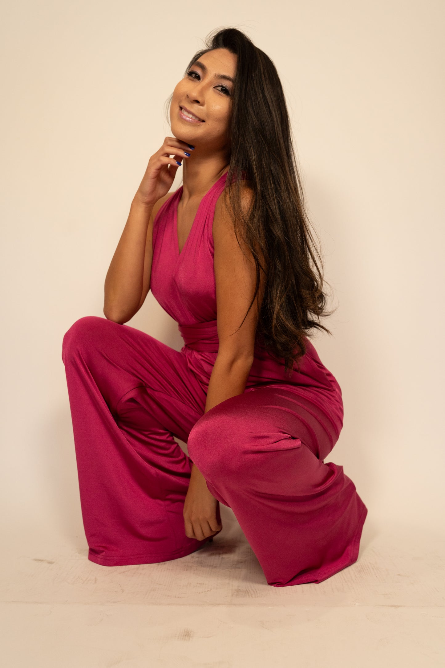 Pink Infinity Jumpsuit